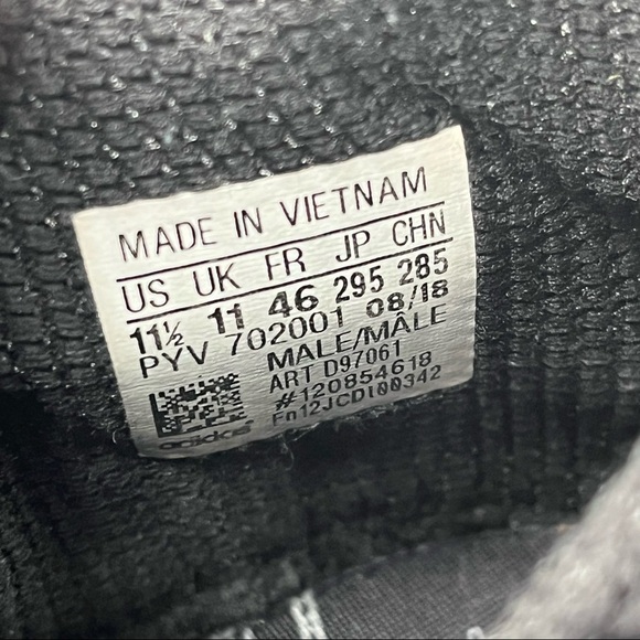 Adidas Running Sneakers Men's 11.5 EQT Support Boost‎ 91/18 Alphatype Running - Picture 14 of 15